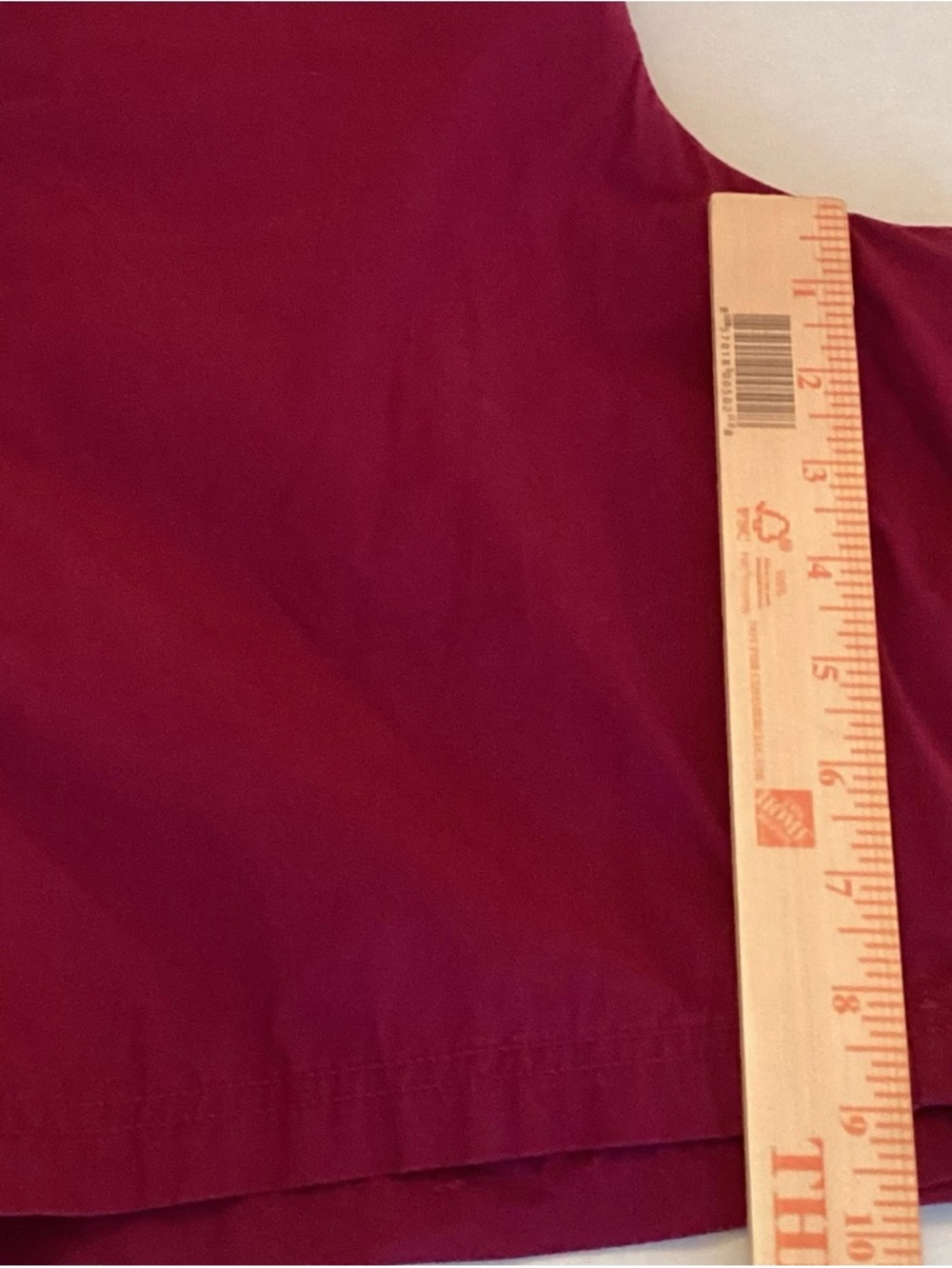 Columbia Men’s Red Chino Shorts 10” Inseam Cotton Flat Front - Picture 5 of 8